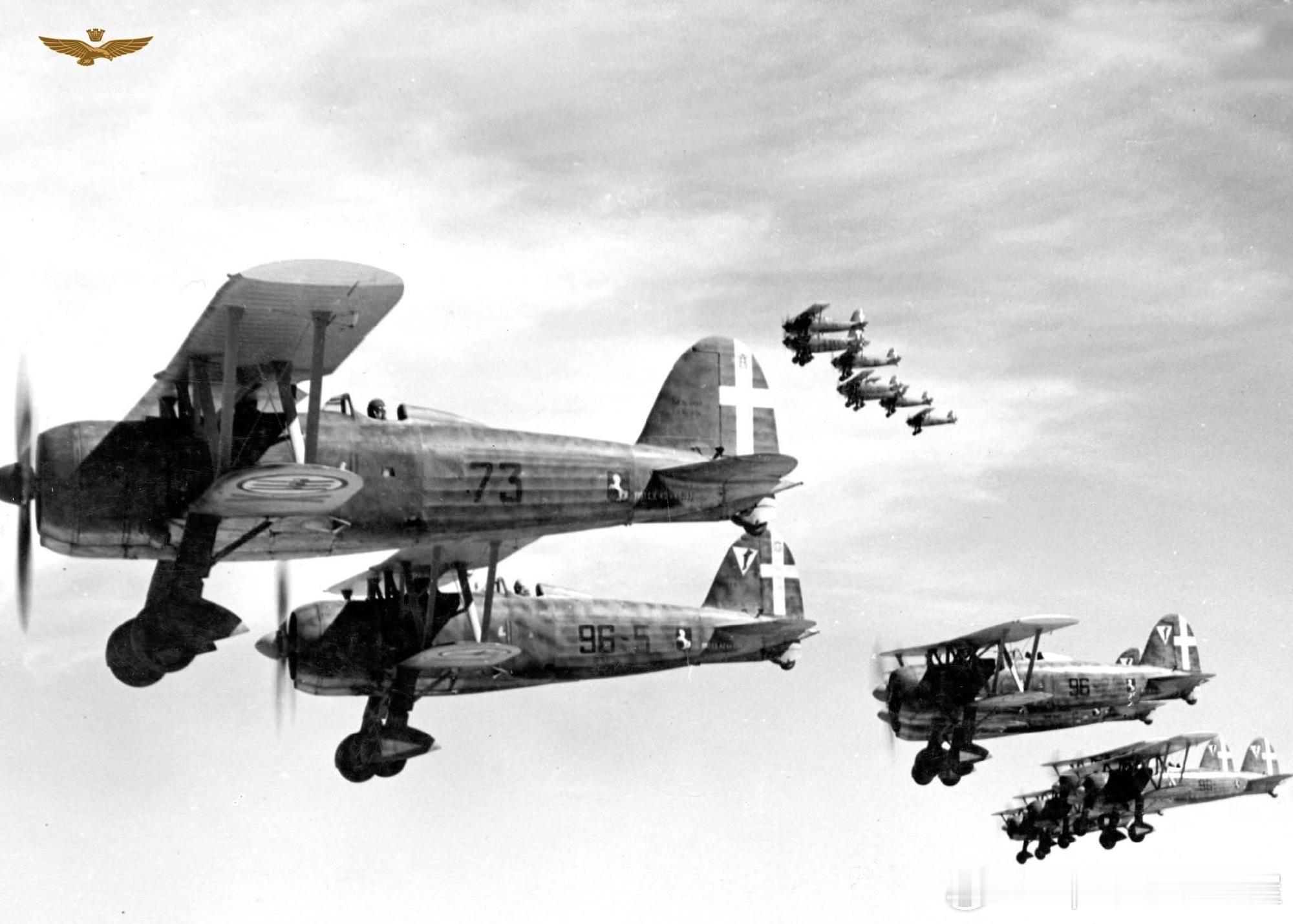 意大利空军第4联队1939年装备菲亚特CR.42军事历史全触达