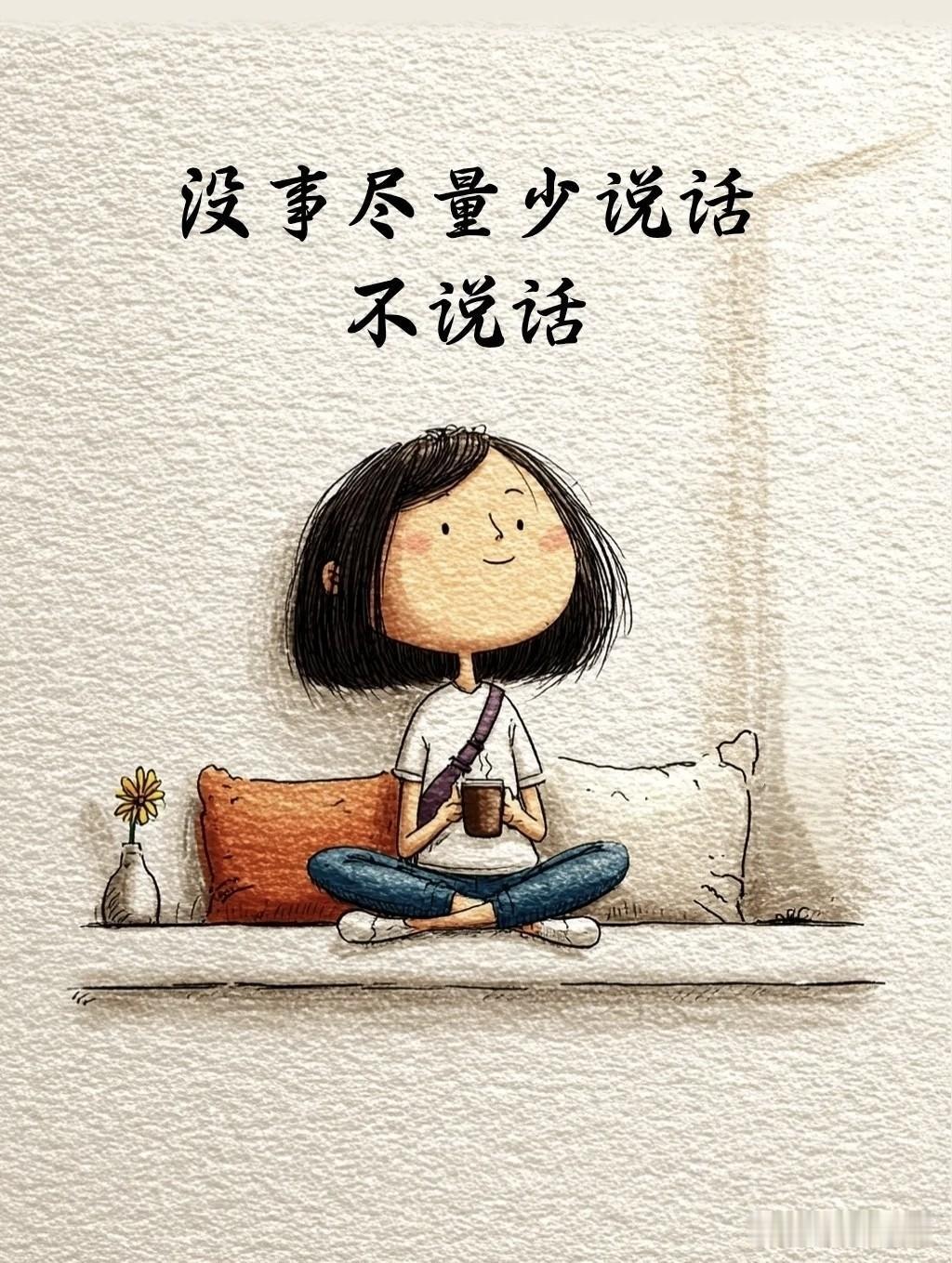 人总是闲下来就爱到处闲聊，把家里长短和心里想法全都往外说，看似拉近了距离，实则给