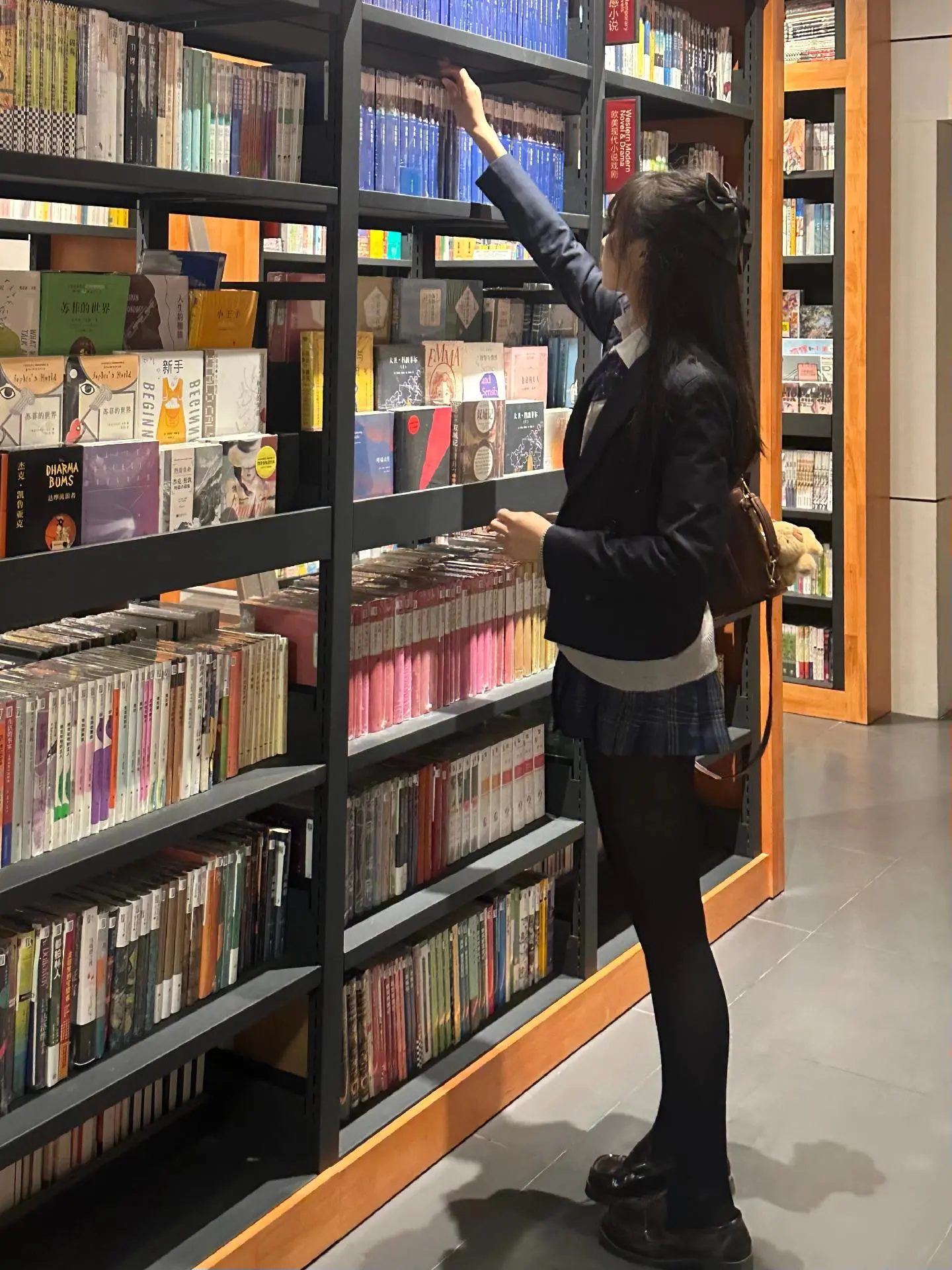 “学姐，好巧你也在这里”