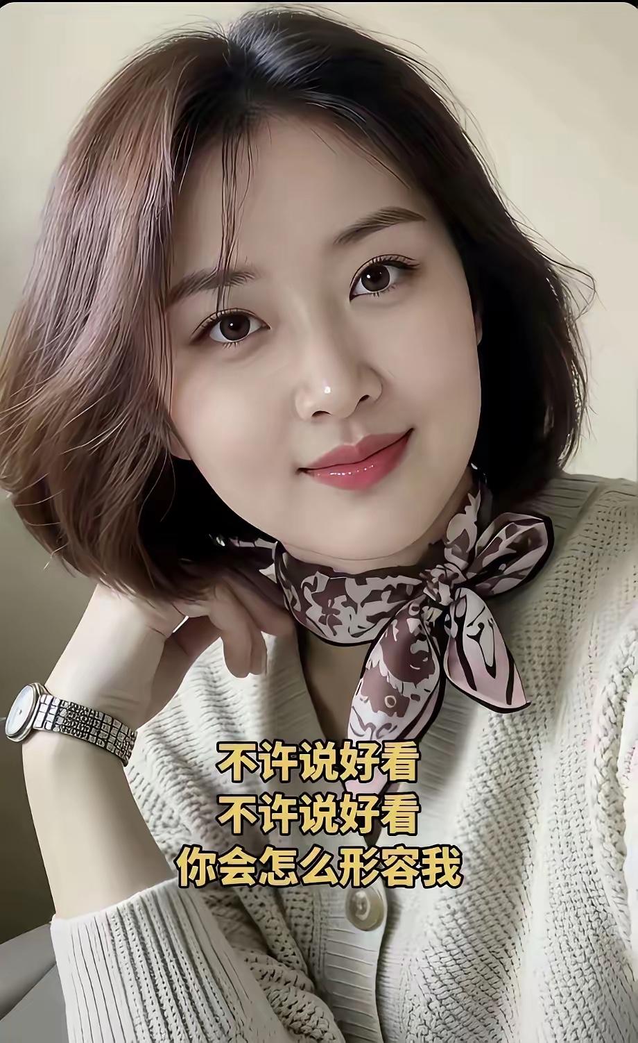 请用四个字形容我一下，谢谢