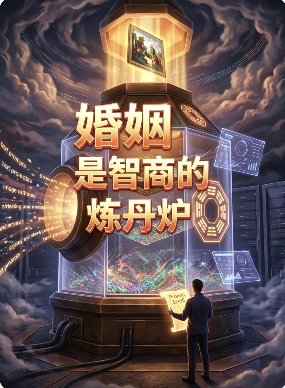 婚姻是智商的炼丹炉

离婚时才骂＂当年瞎了眼＂？
错。不是傻了才结婚，是结了婚才