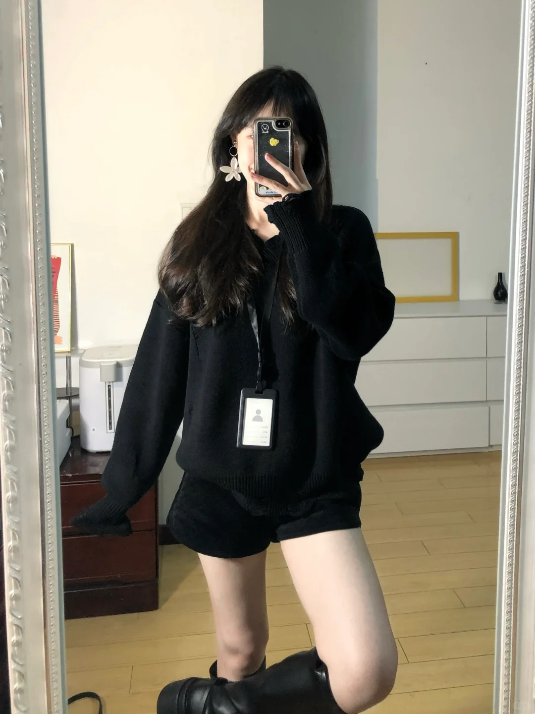 all black｜秋天一身黑真的好好看！