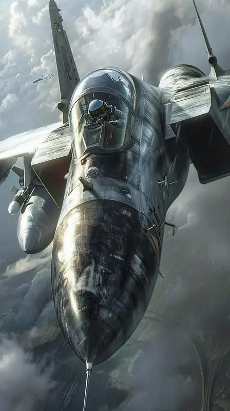 伊朗公布，在3月中旬的一场空战中，一架 F-15E 在规避伊朗空军 F-14“雄