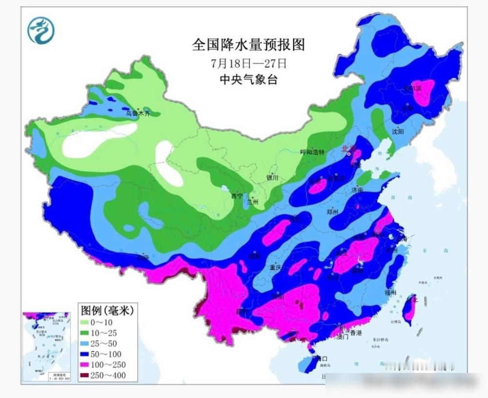 根据最新数值来看 预计未来十天冷空气势力对我国影响不断衰减，而副热带高压和大陆高