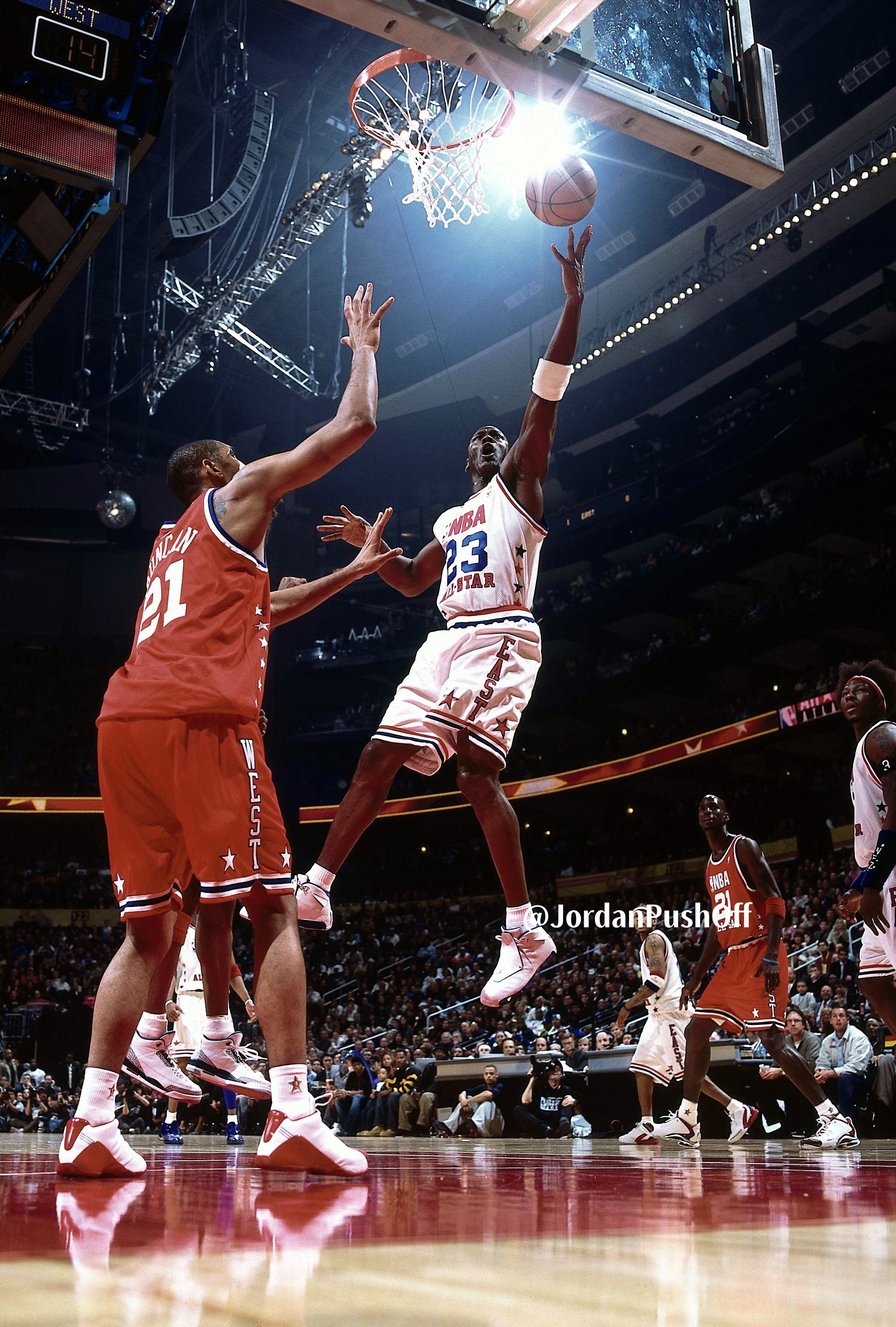 Michael Jordan 2003 nba乔丹邓肯