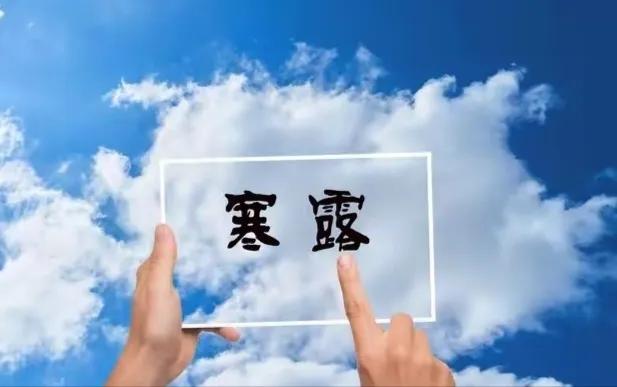 露已寒将为霜
今天，2024年10月8日，甲辰龙年九月初六，寒露节气！
野有蔓草