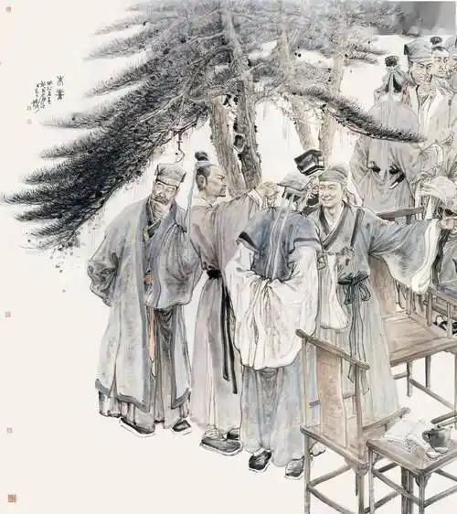 上联：毕至群贤文曲会
下联：[比心]

网络图片/诚谢侵删