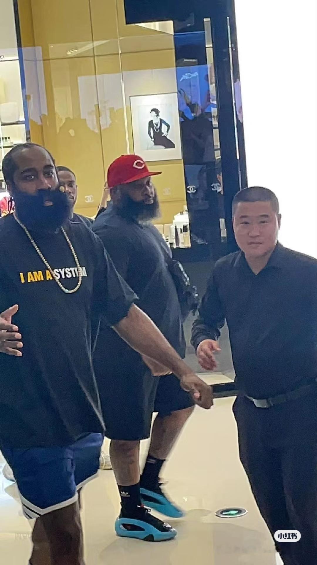 ☞呦呵，陈国汉，您来啦哈登中国行 ​​​