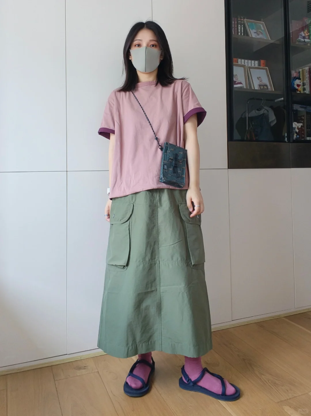 当我想穿粉又怕太装嫩时