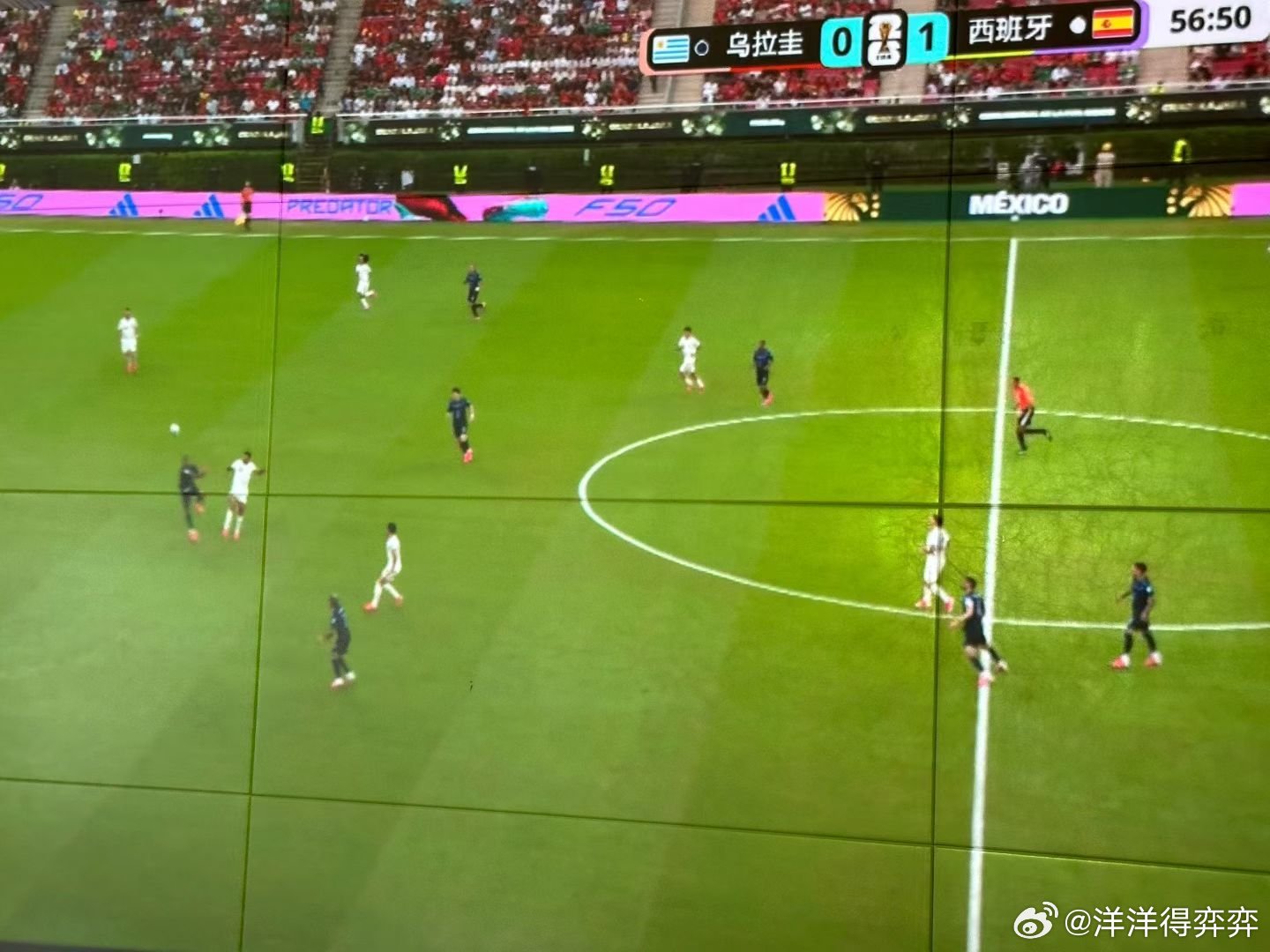 乌拉圭vs西班牙自从有了世界杯，我家高二的儿子突然就睡眠少了。他说下一次再看就是