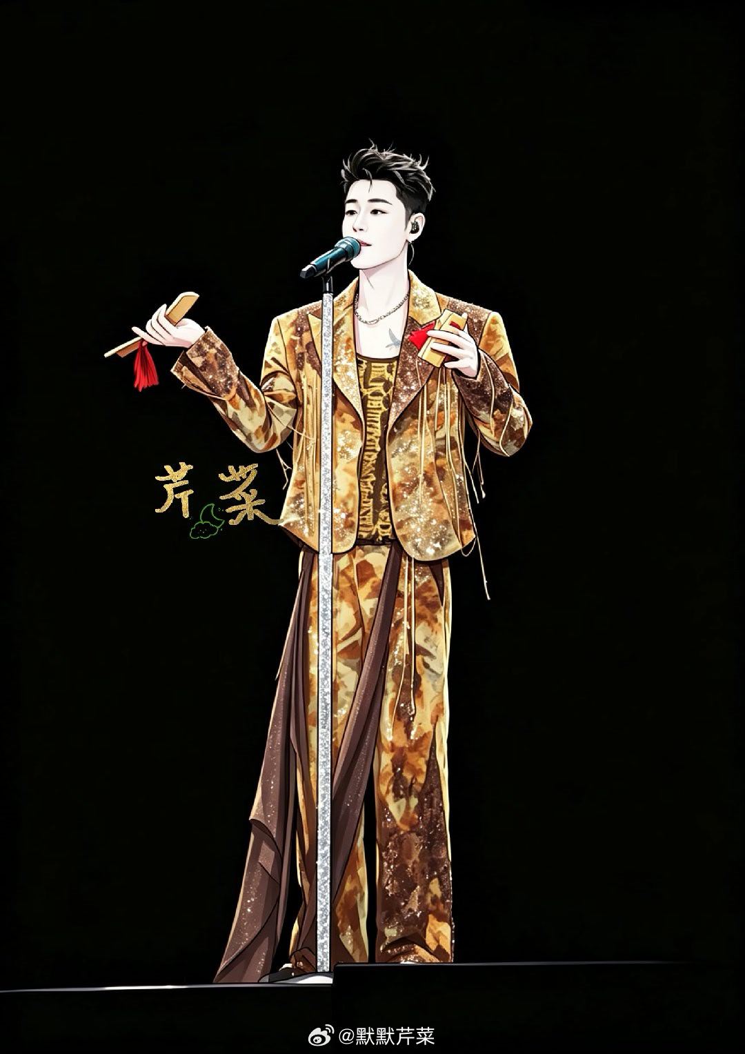 张云雷跟张云雷说晚安    竹板这么一打，别的咱不夸   天还蒙蒙亮，起身就出发