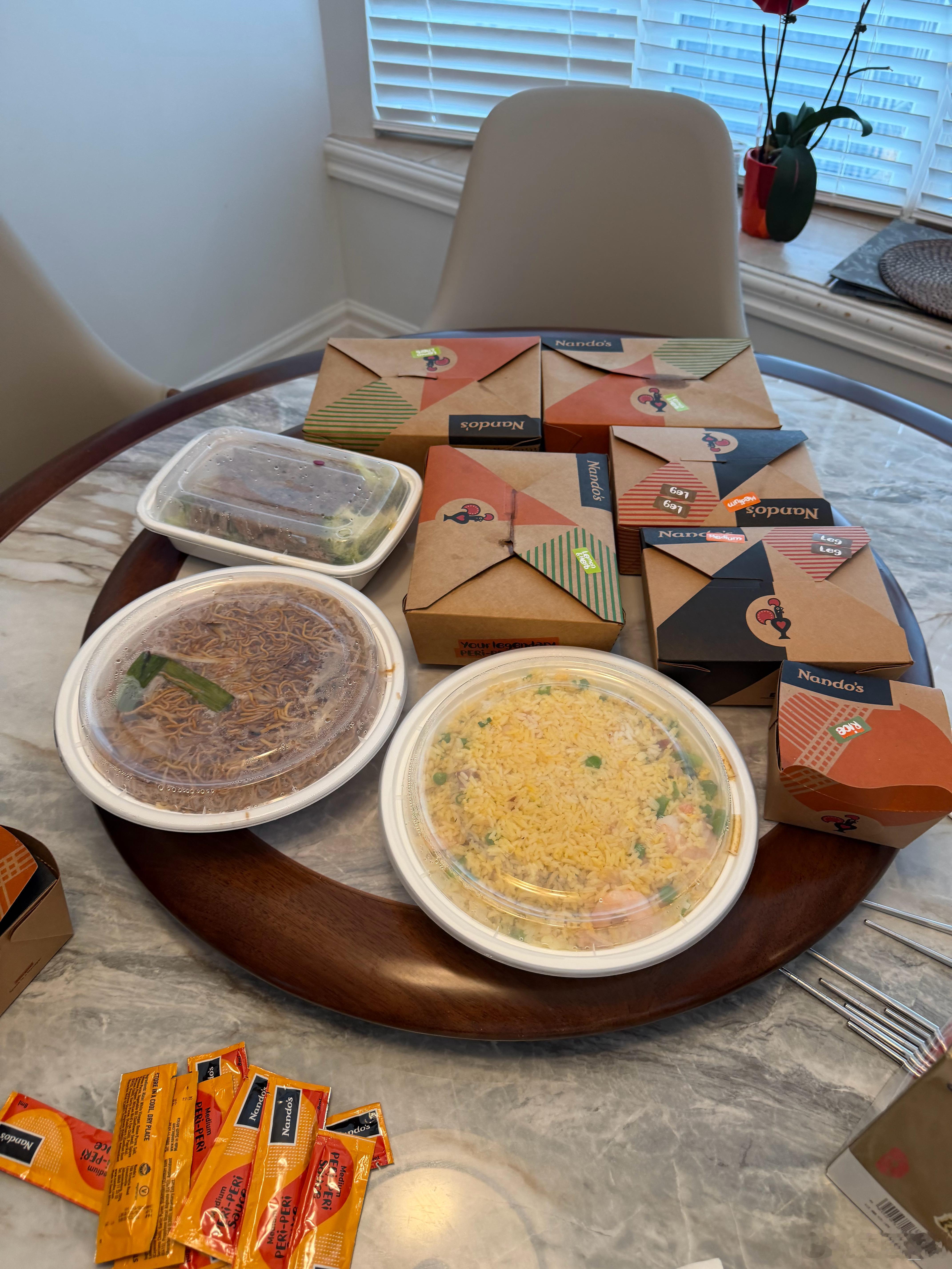 好久没发吃的了，今天的早饭和晚饭 