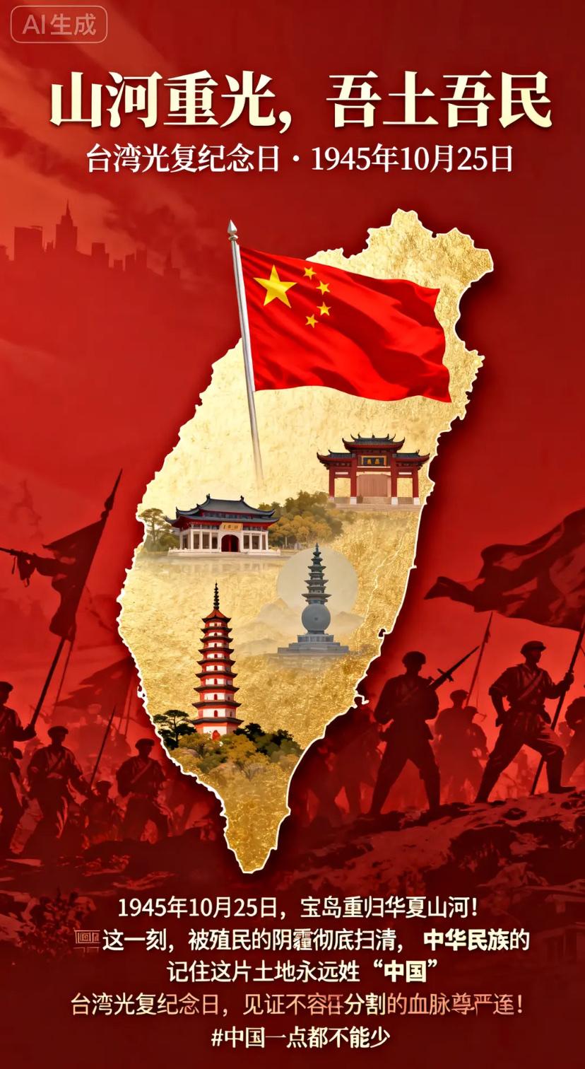 铭史抒怀，双铭史册壮山河，鸭江台岛忆峥嵘。
2026./10.25.
[微风][