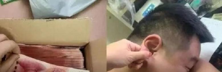 家人们！这剧情比电视剧还抓马！
 
女子在家收拾柜子，突然摸出一沓厚厚的现金，数