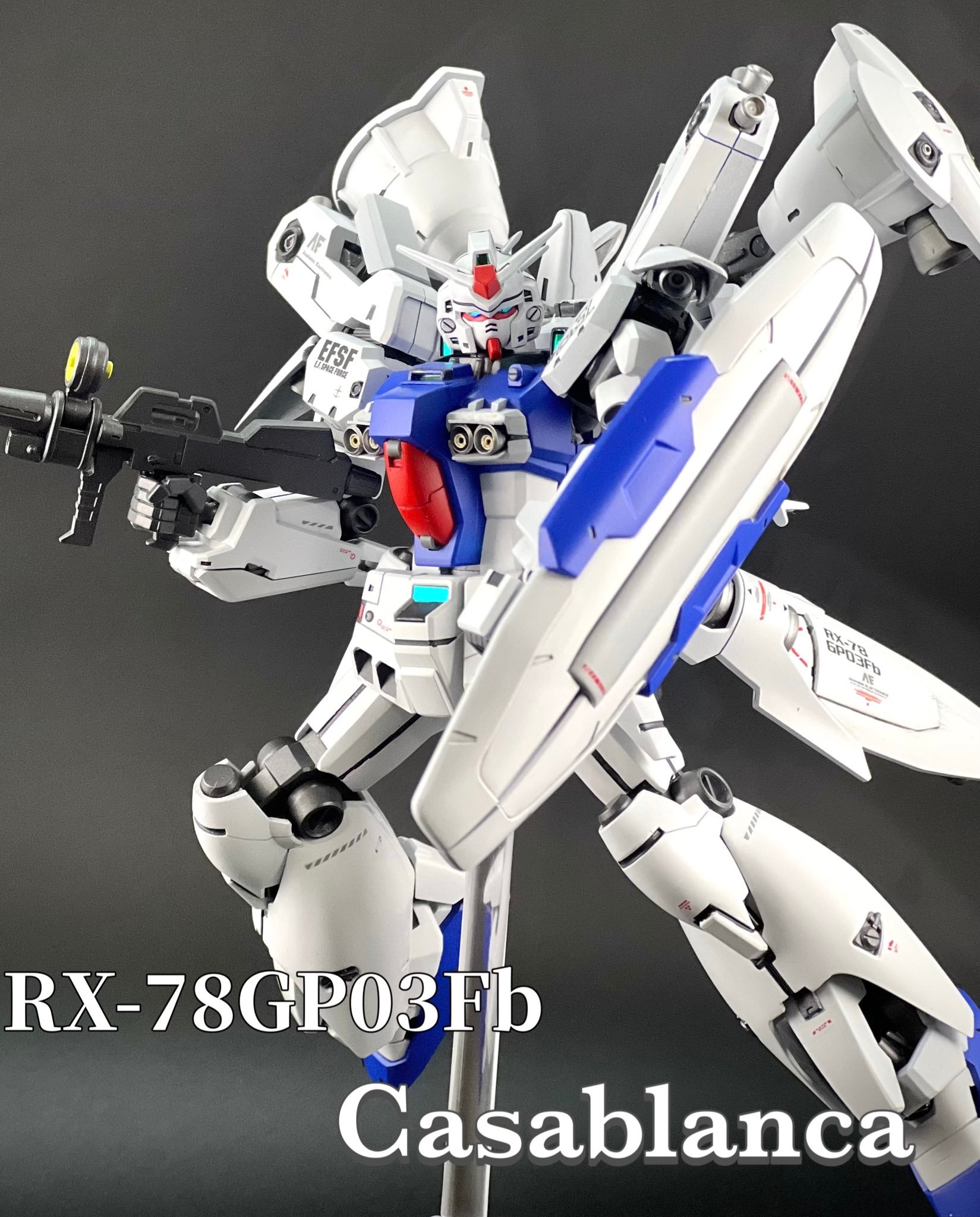 HGUC高达GP-03Fb“香水百合”（卡萨布兰卡）（by オブライト）高达模型