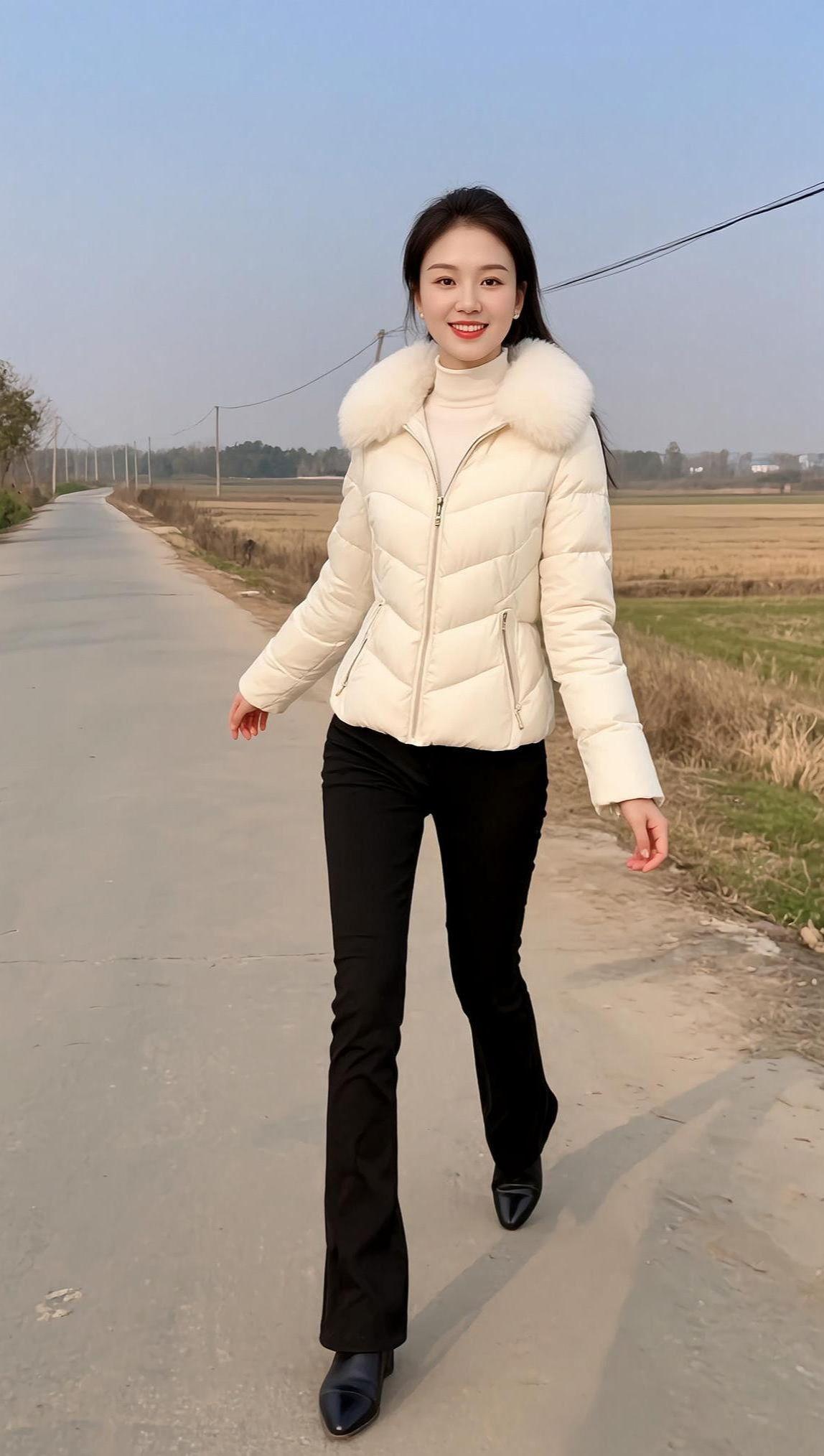 AI田野冬日照 抖音ai创作