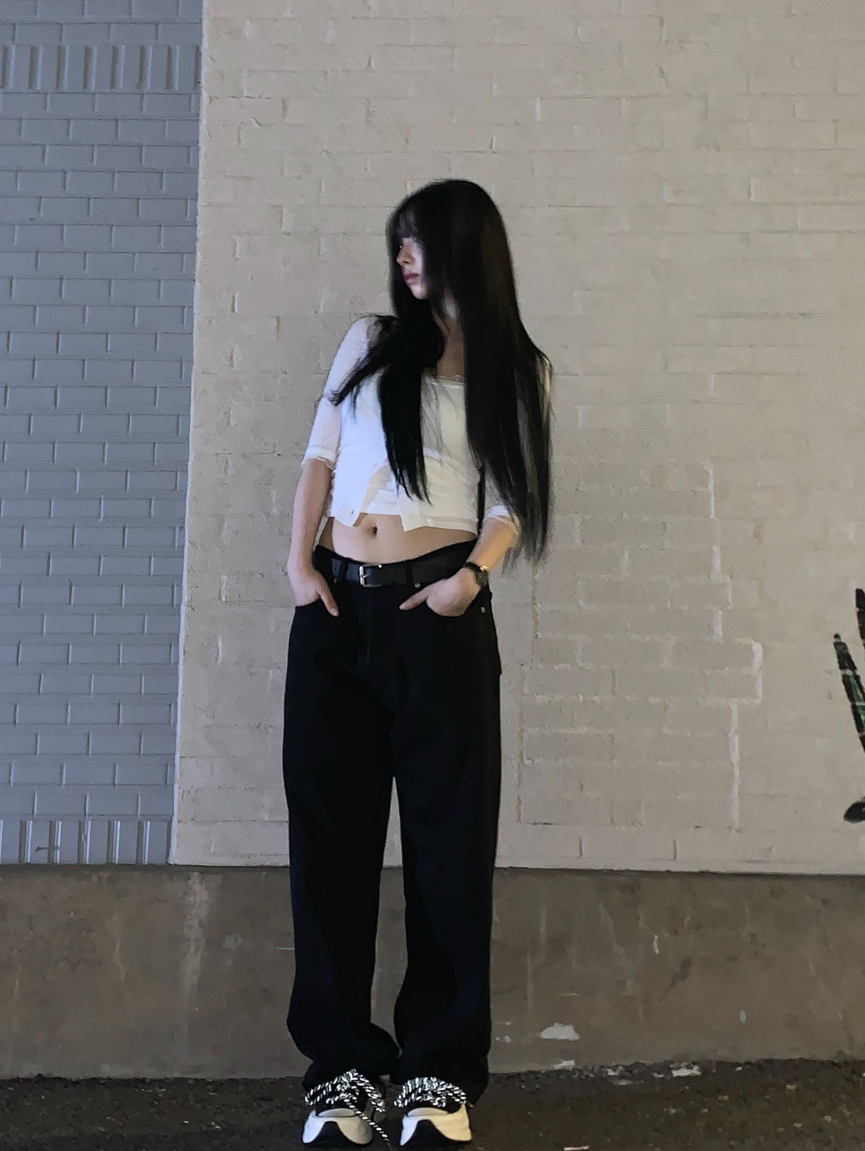 Karina柳智敏 INS更新🖤🤍 