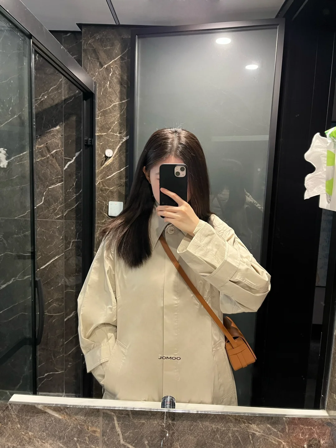 plog好爱这件卡其风衣
