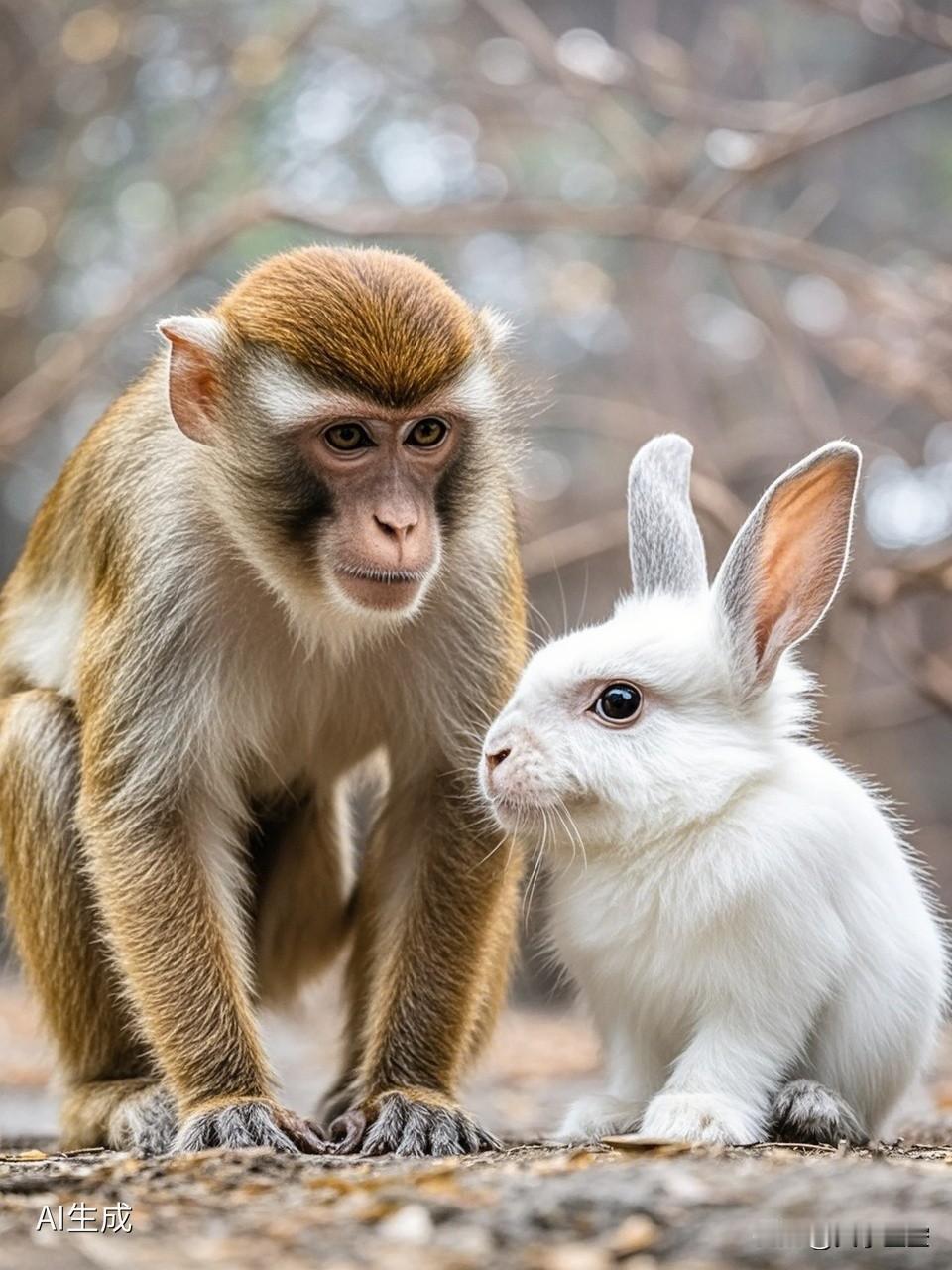 猴男与兔女的婚配恰似开盲盒。从性格方面来看，猴男聪慧机敏，一心渴望开创事业；兔女