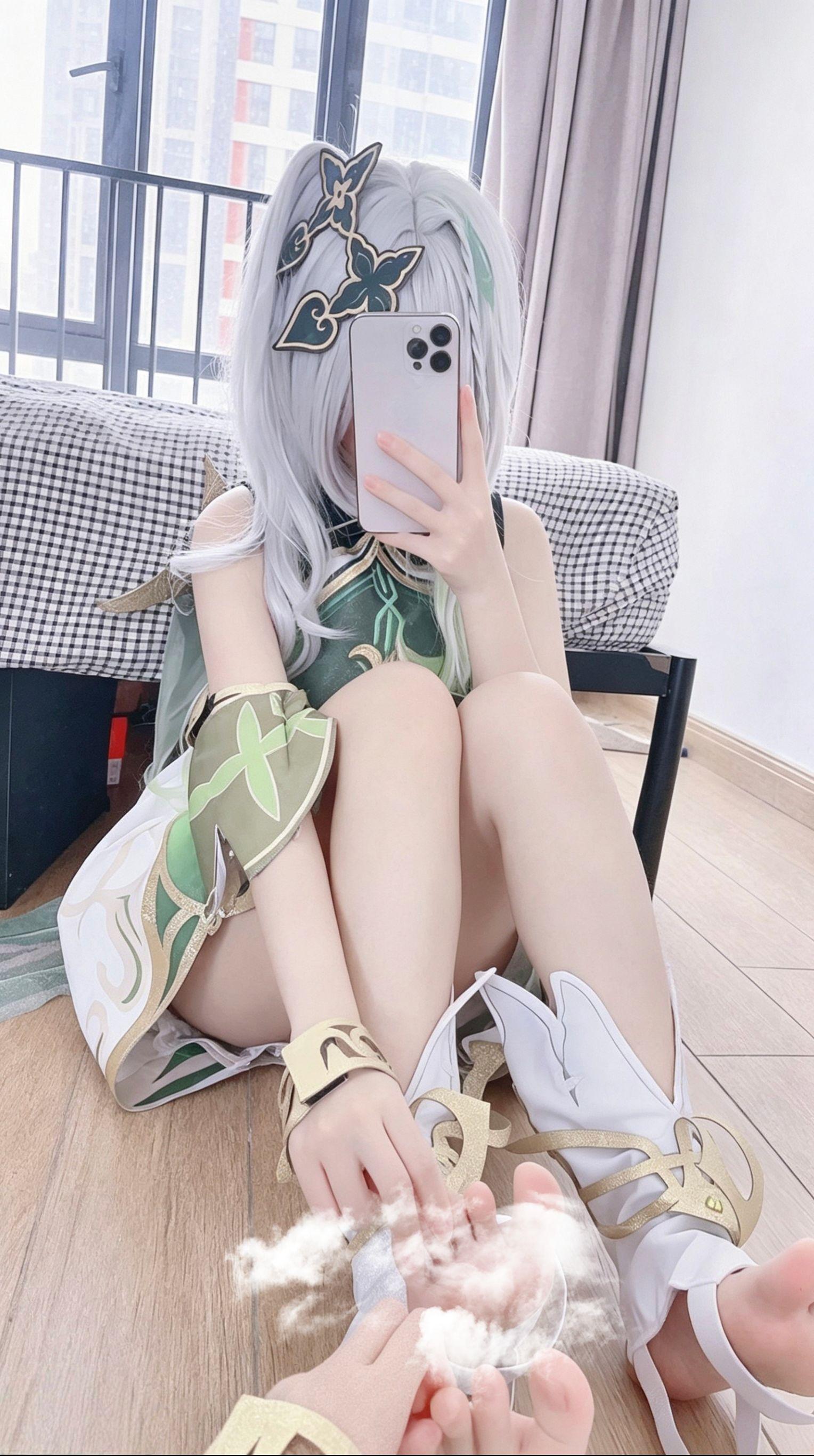 原神。小草神纳西妲cos