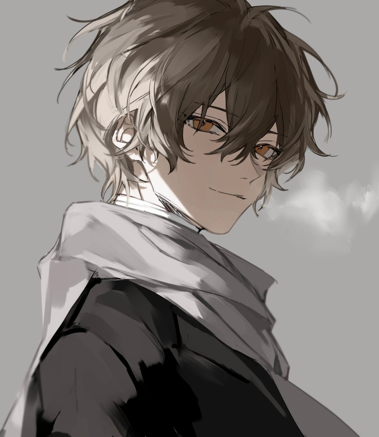 #文豪野犬# 这样的太宰治简直帅晕我了，太太太会画了[送花花] (x:mzc17