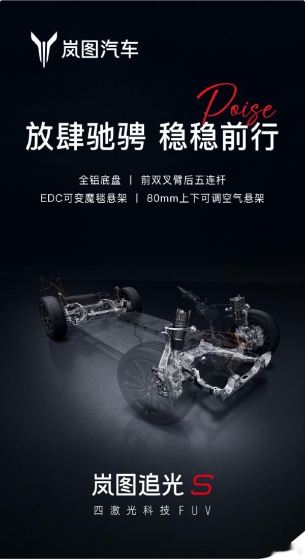 岚图追光 S 展车全面到店，2000MPa 高强度车身 + 全铝底盘 + 魔毯空