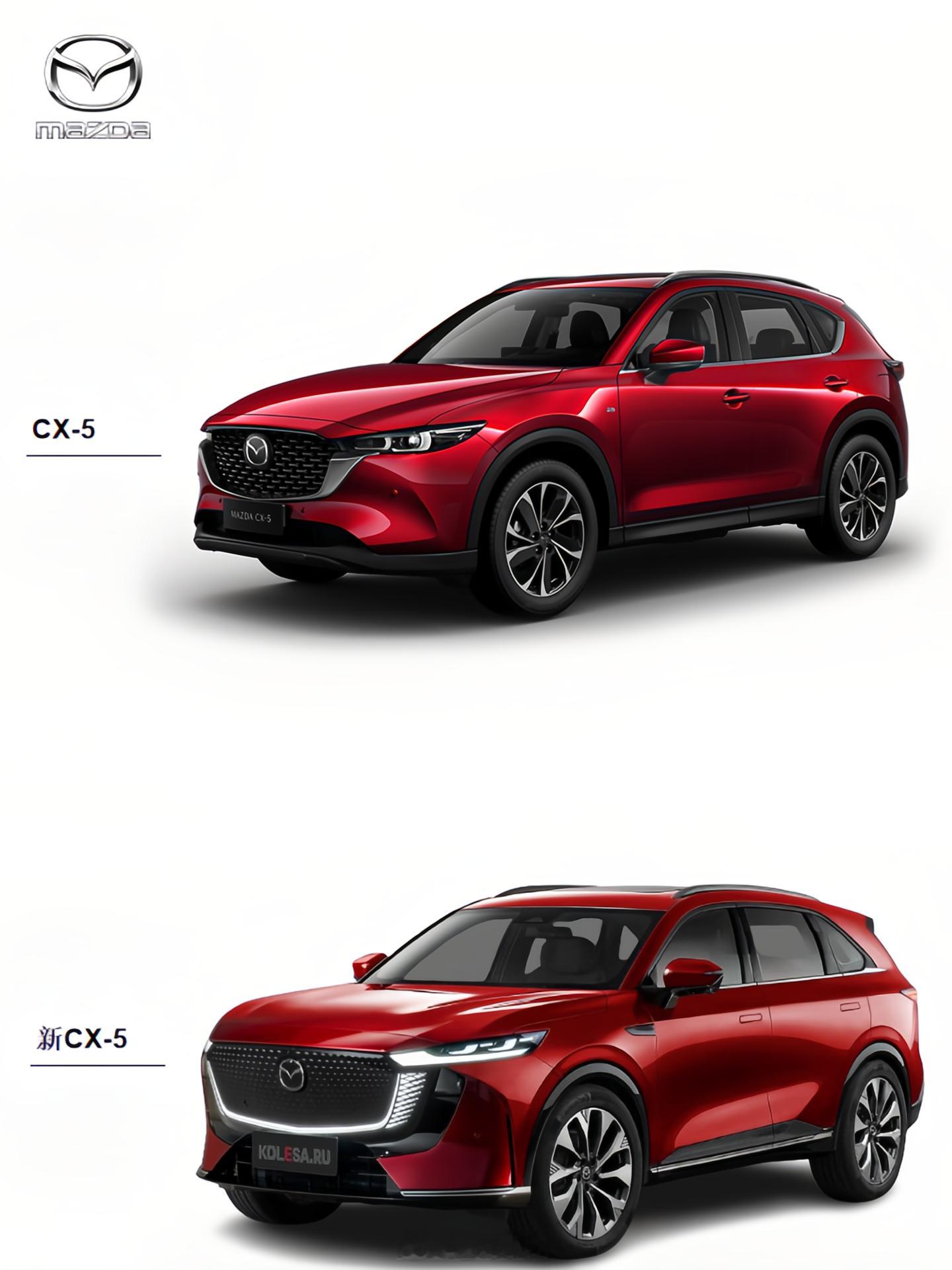 马自达全新CX-5渲染图  马自达全新CX-5渲染图，和现款相比，大家更喜欢哪个