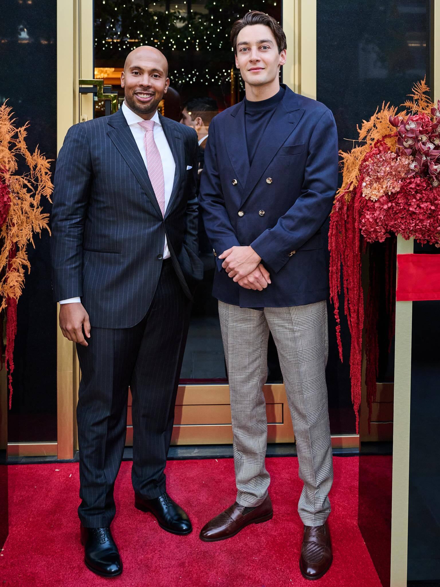 乔治拉塞尔 🩵 GR63消息速递 George参加AMAFFI伦敦旗舰店开业仪