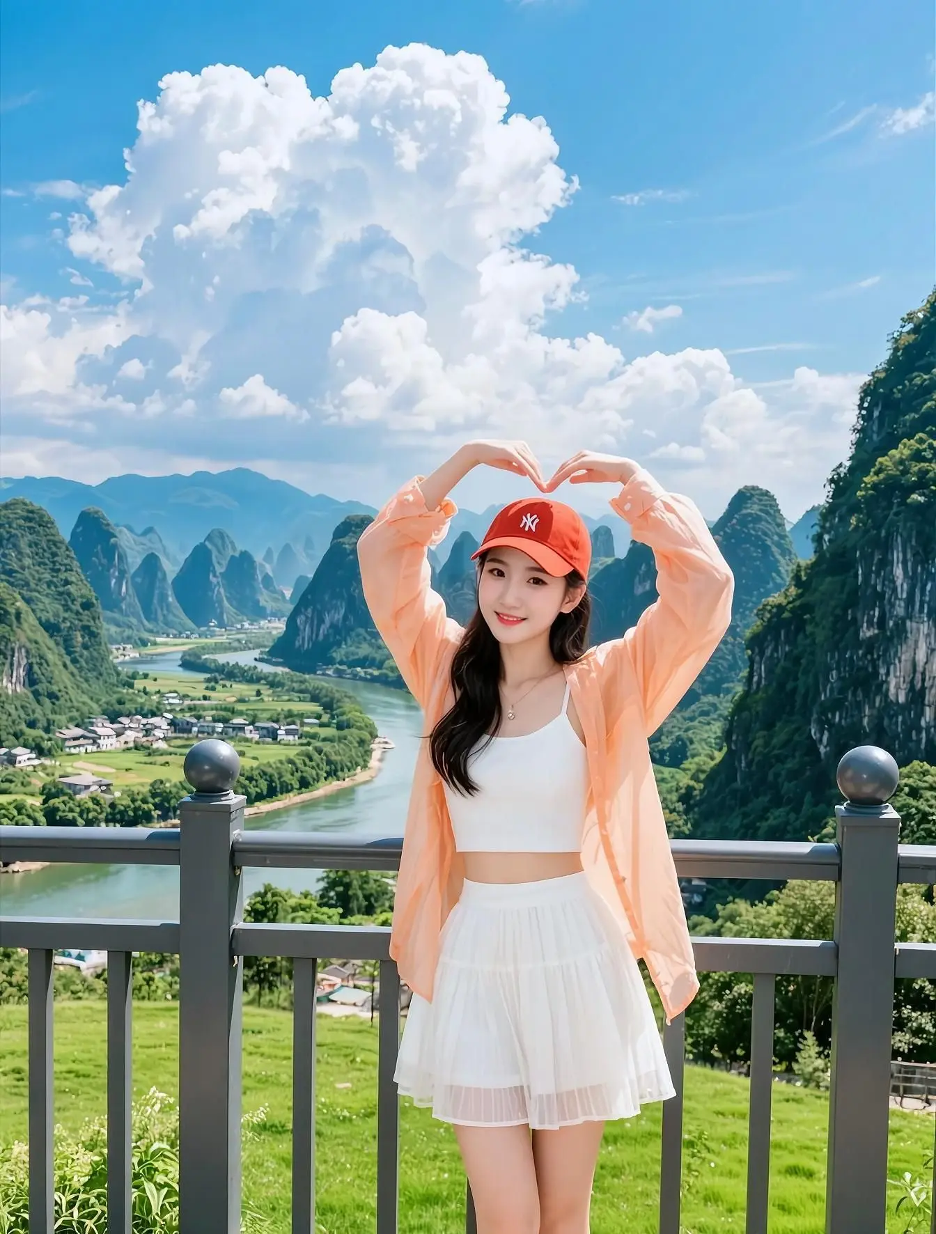 AI阳朔旅拍写真 随变ai随便玩