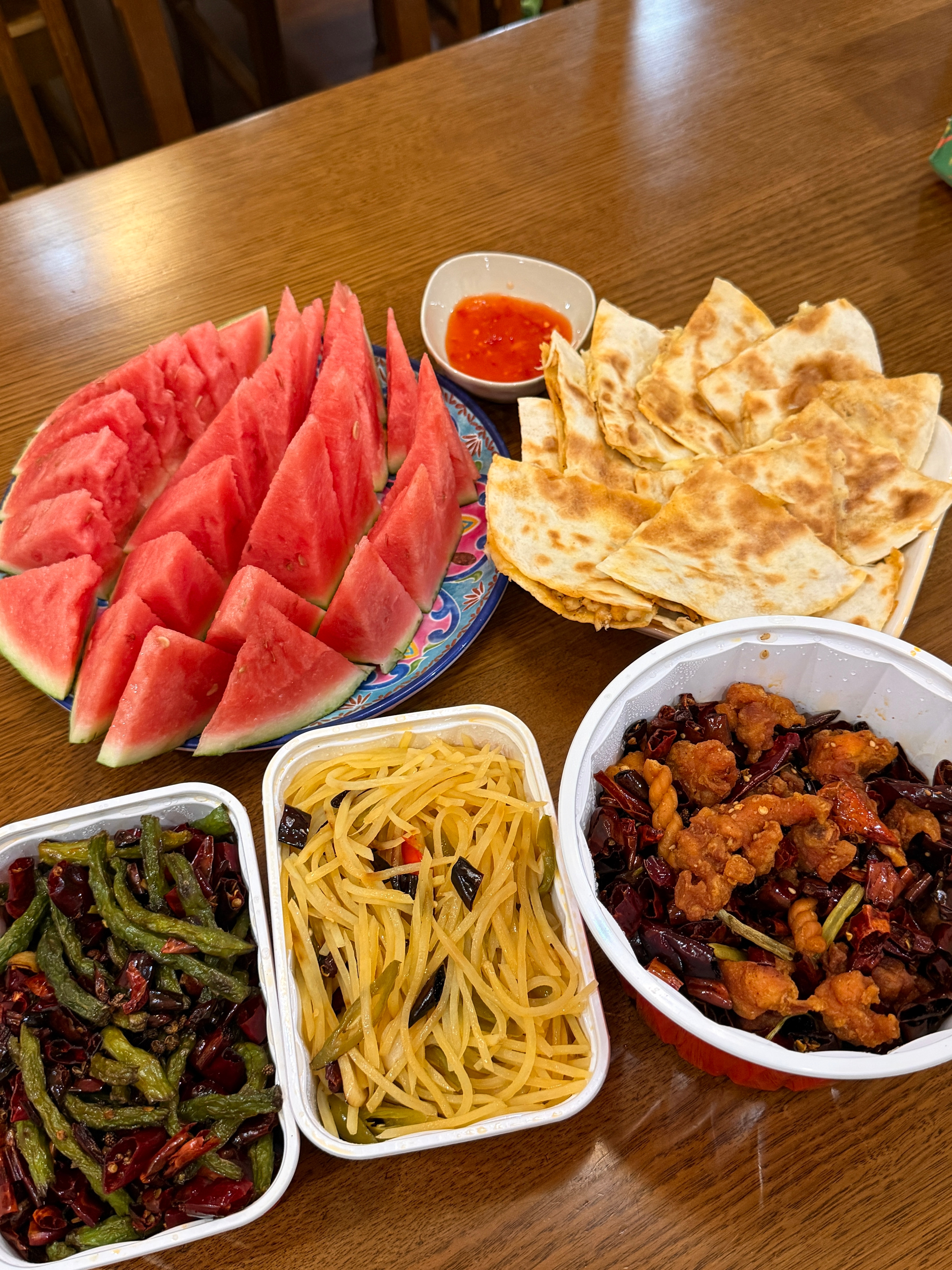 朴素的一餐 那份儿饼一百多块 