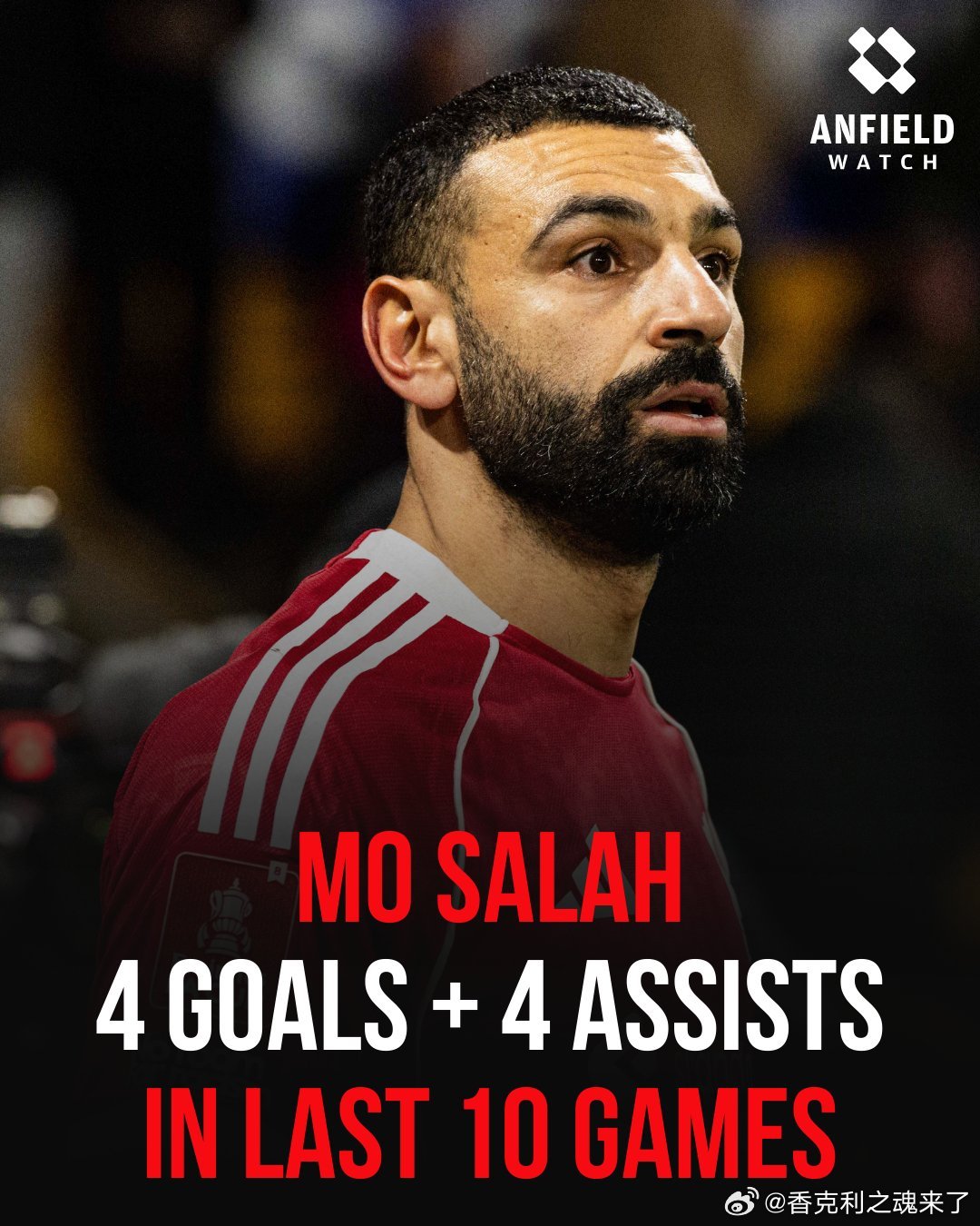 老昙在最近10场比赛4球4助攻！ 