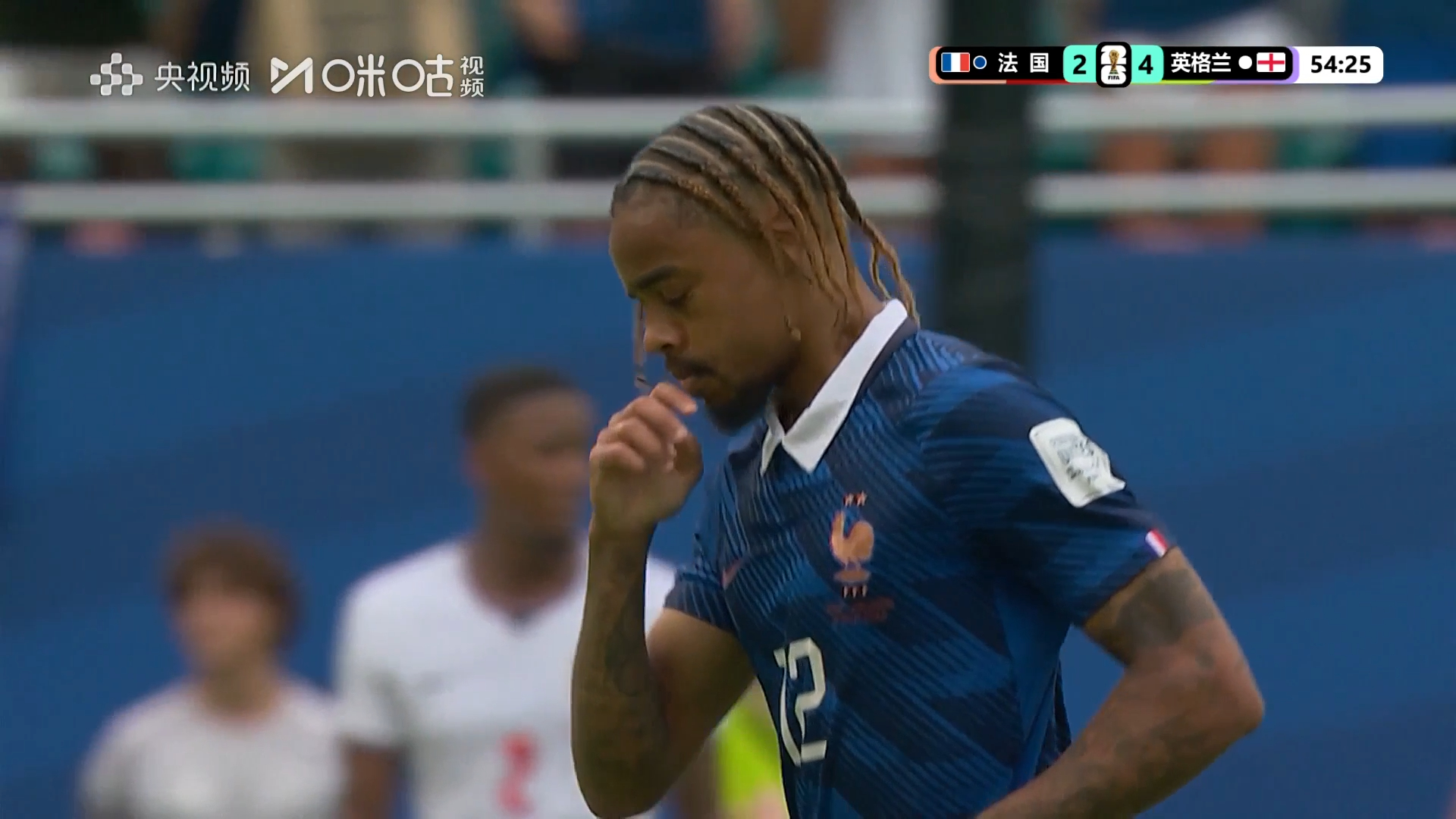 #法国连追两球# ⚽️世界杯季军赛法国vs英格兰下半场，姆巴佩吹响了全队反击号角