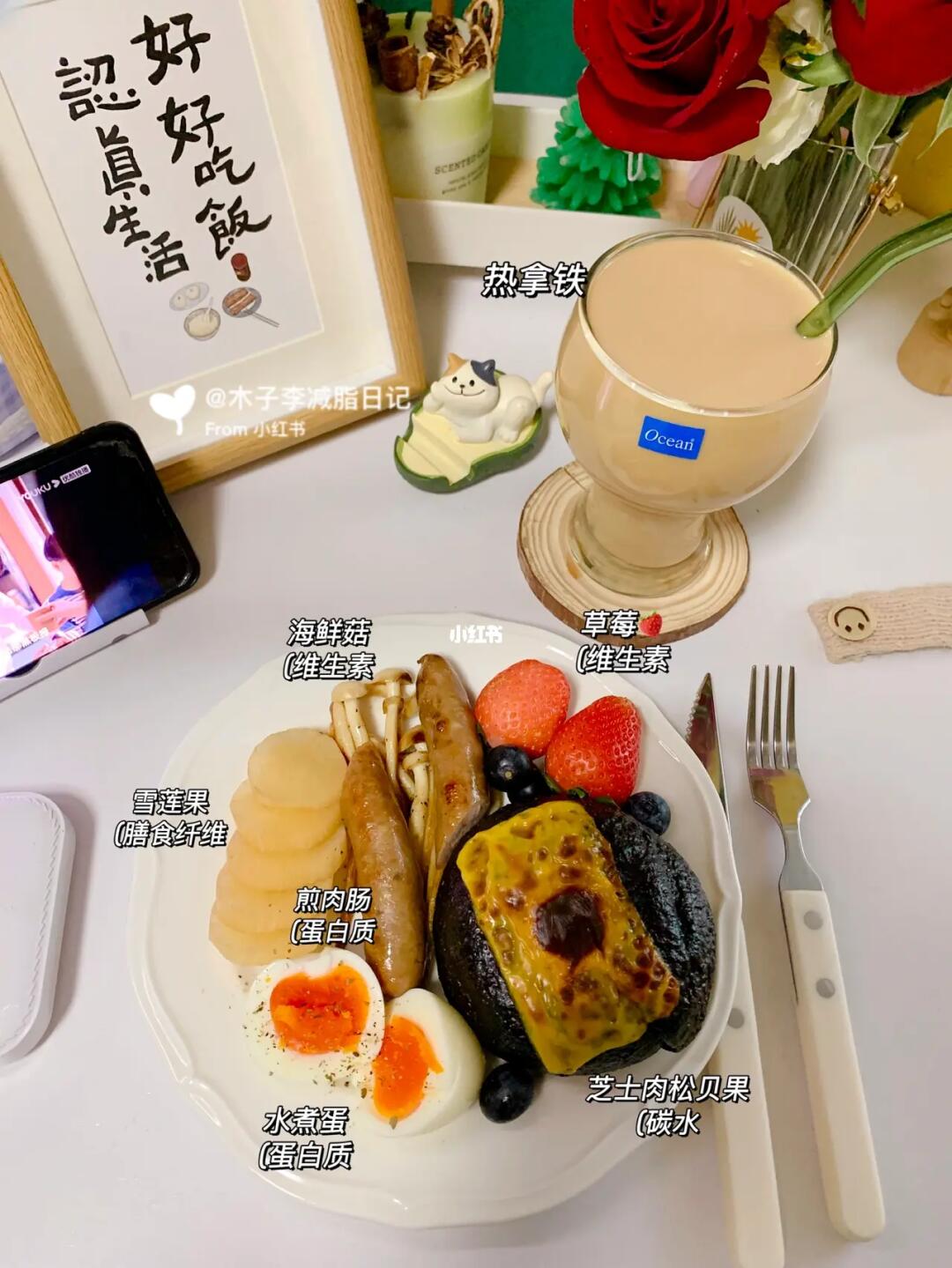 👧🏻已瘦28斤|两餐记|冬天也太好瘦了吧！