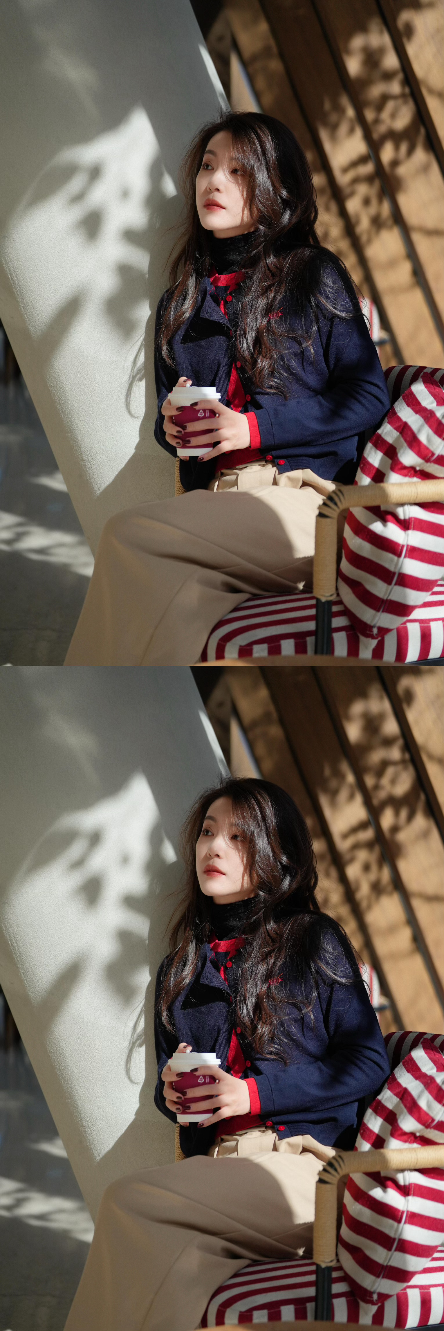 李云霄今日份新鲜营业，冬日暖阳，好美的兜兜