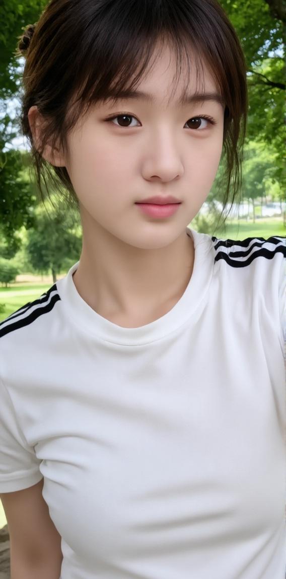 十七岁的美丽花季少女，就像含苞待放的花骨朵。美女的美丽瞬间分享分享甜美小姐姐随手