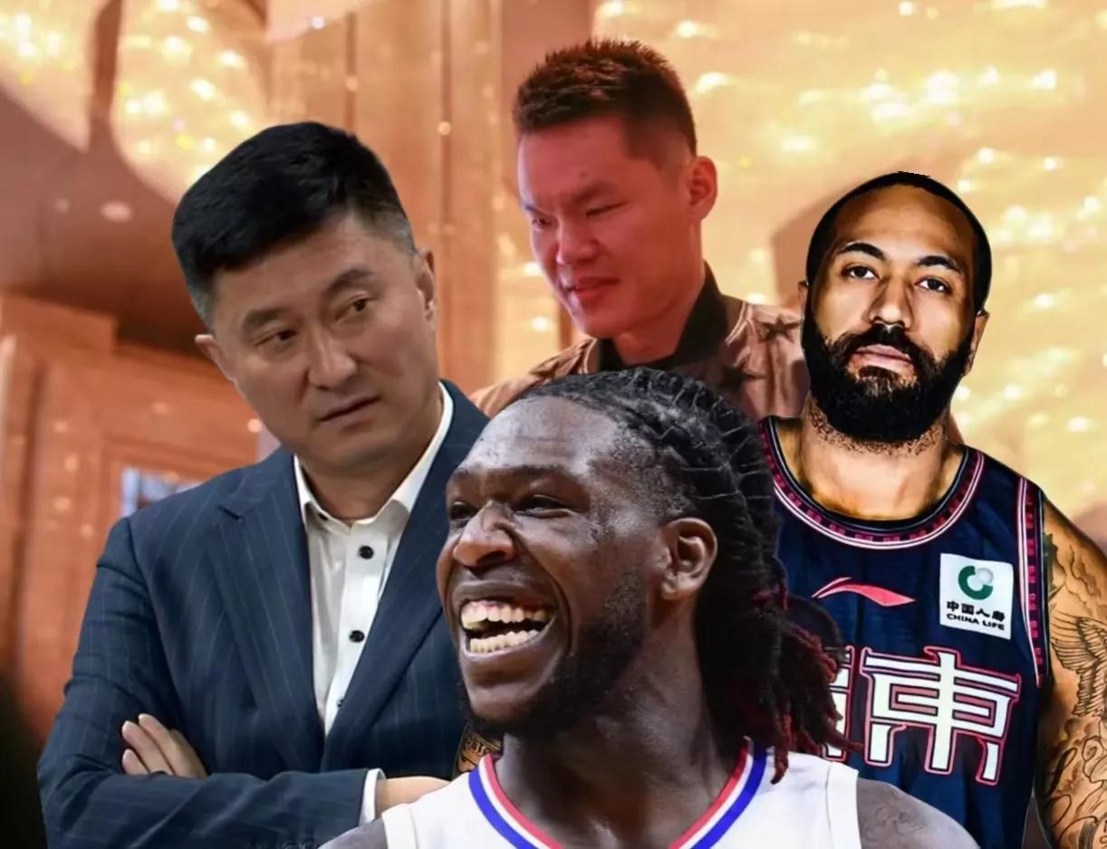 我现在有一个大胆的想法，如果哈雷尔与吉伦沃特上一个赛季同时为广东男篮效力，他们第