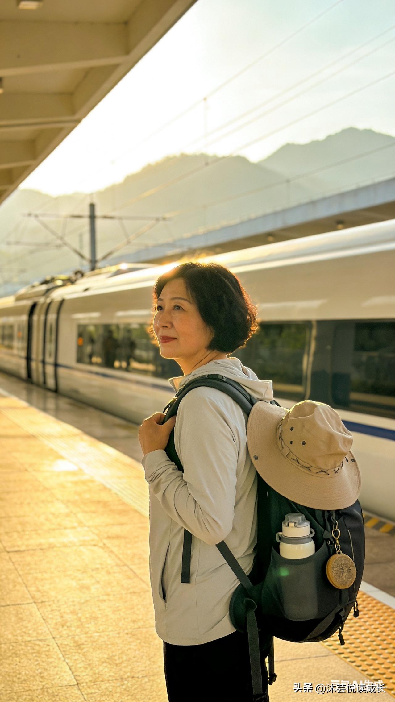 退休后，去见山河
 
别让脚步，困在寻常人间
退休正好，赴一场岁月清闲
 
晨起