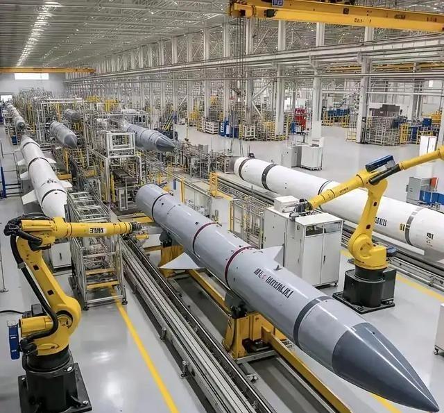 伤害性很大，侮辱性更强。中国罕见地公开了PL-15导弹的全自动生产线，号称一天的