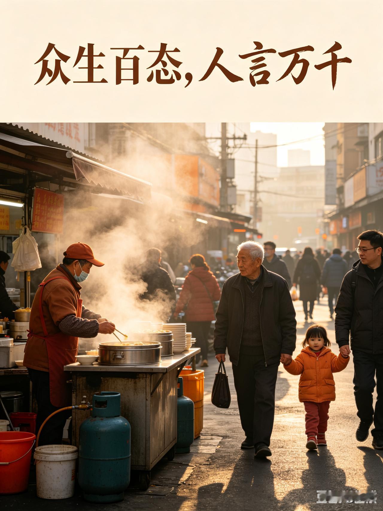 众生百态，人言万千，没有谁能被所有人喜欢，也没有谁能活成人人满意的模样。
 世间