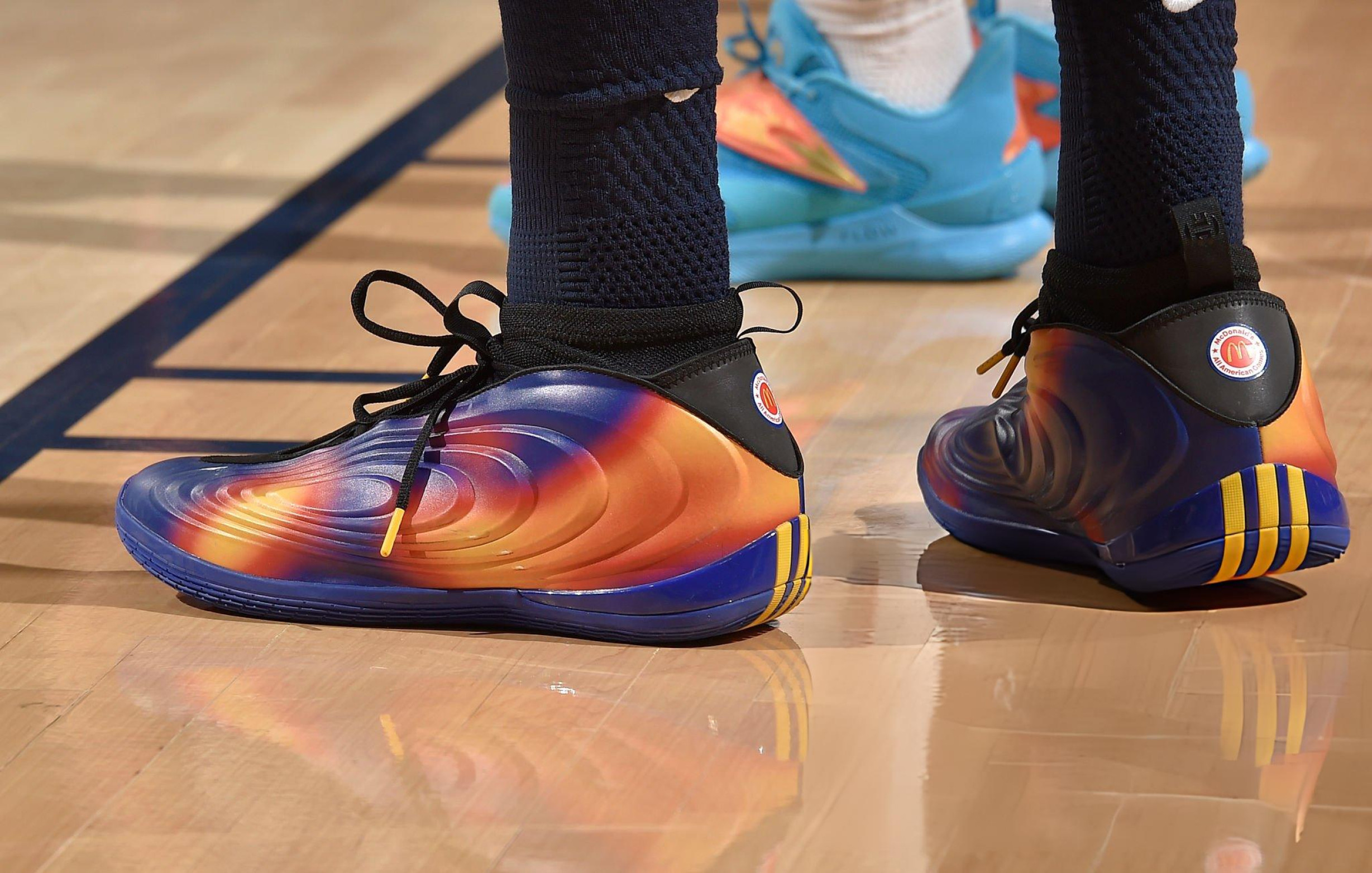 James Harden 今日上脚 adidas Harden Vol.10 的