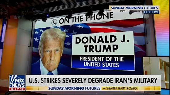 特朗普说：“我对所有进口中国汽车征收100%关税。”
 
最近中东战场停火谈判，