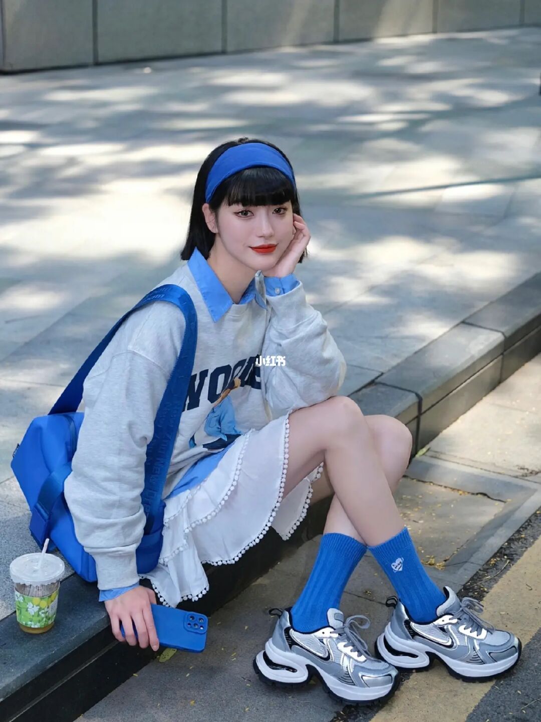 出去玩要穿的舒舒服服🔵⚪️
