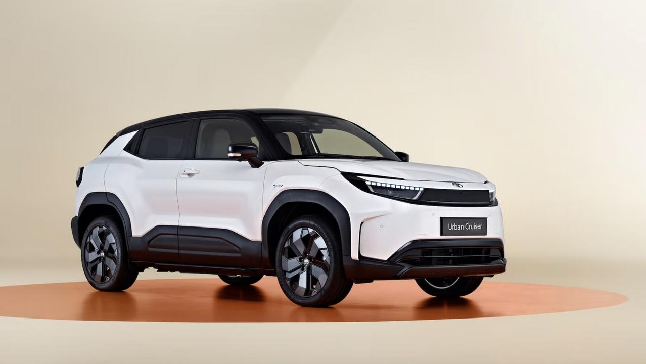 丰田入门级纯电SUV Urban Cruiser登场：
车长4285mm，轴距2