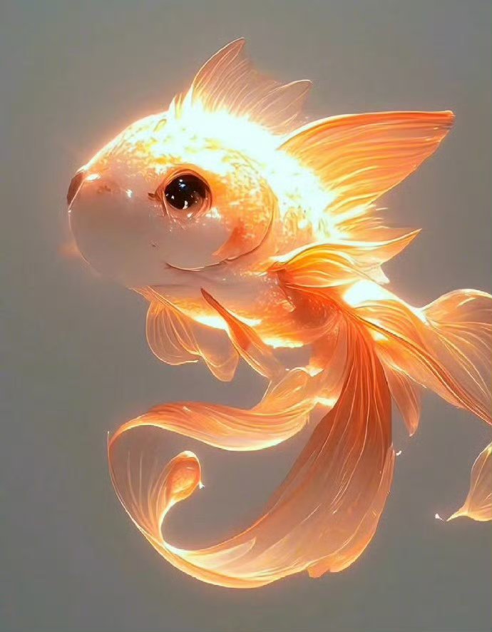 秒转精灵锦鲤，你的幸运星。💕 