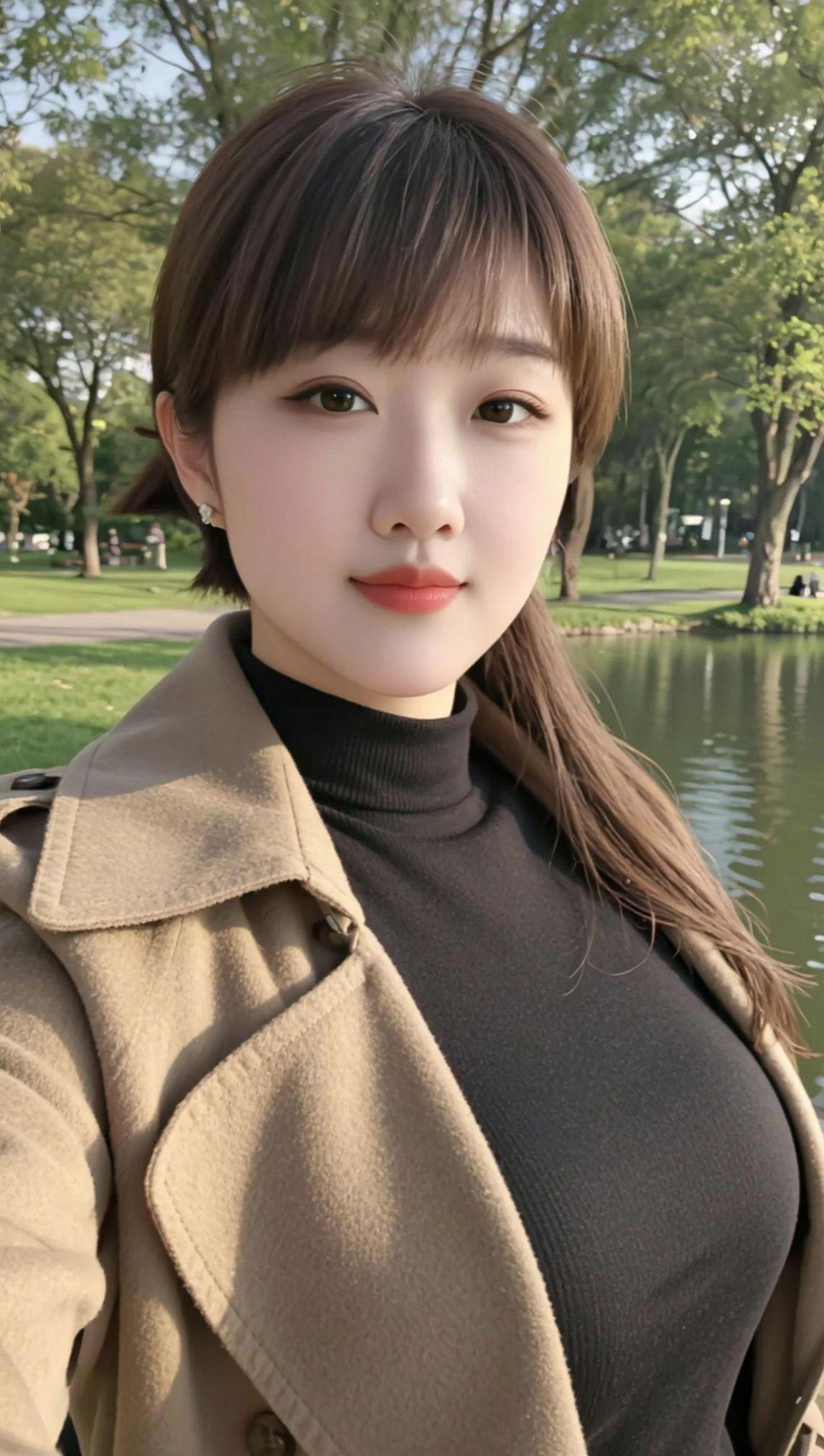 AI暖调自拍 抖音ai创作