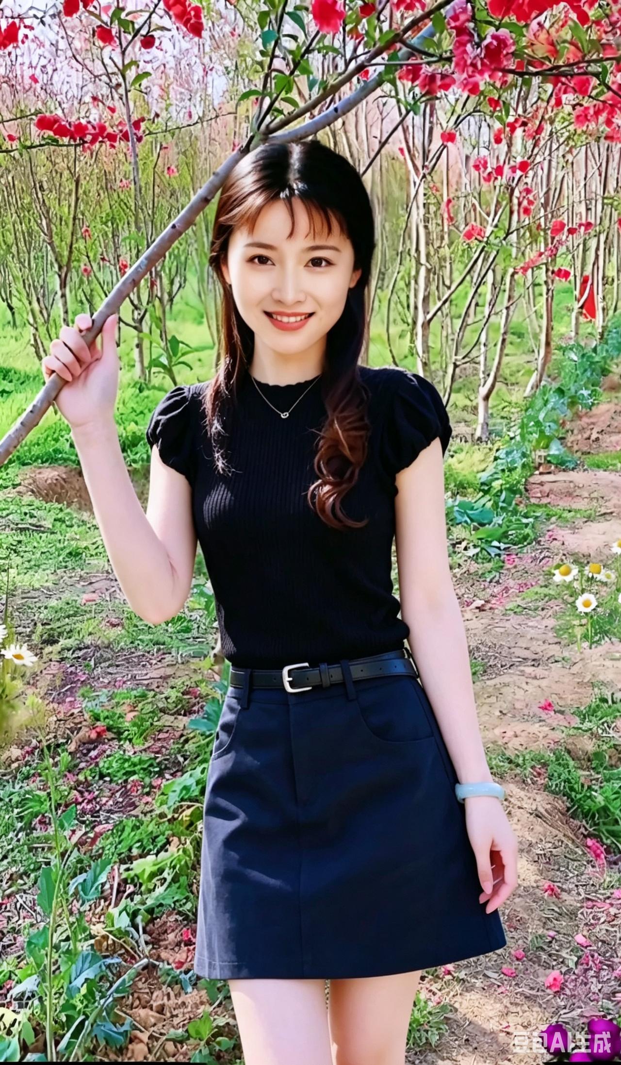 花间笑语，春日芳菲。