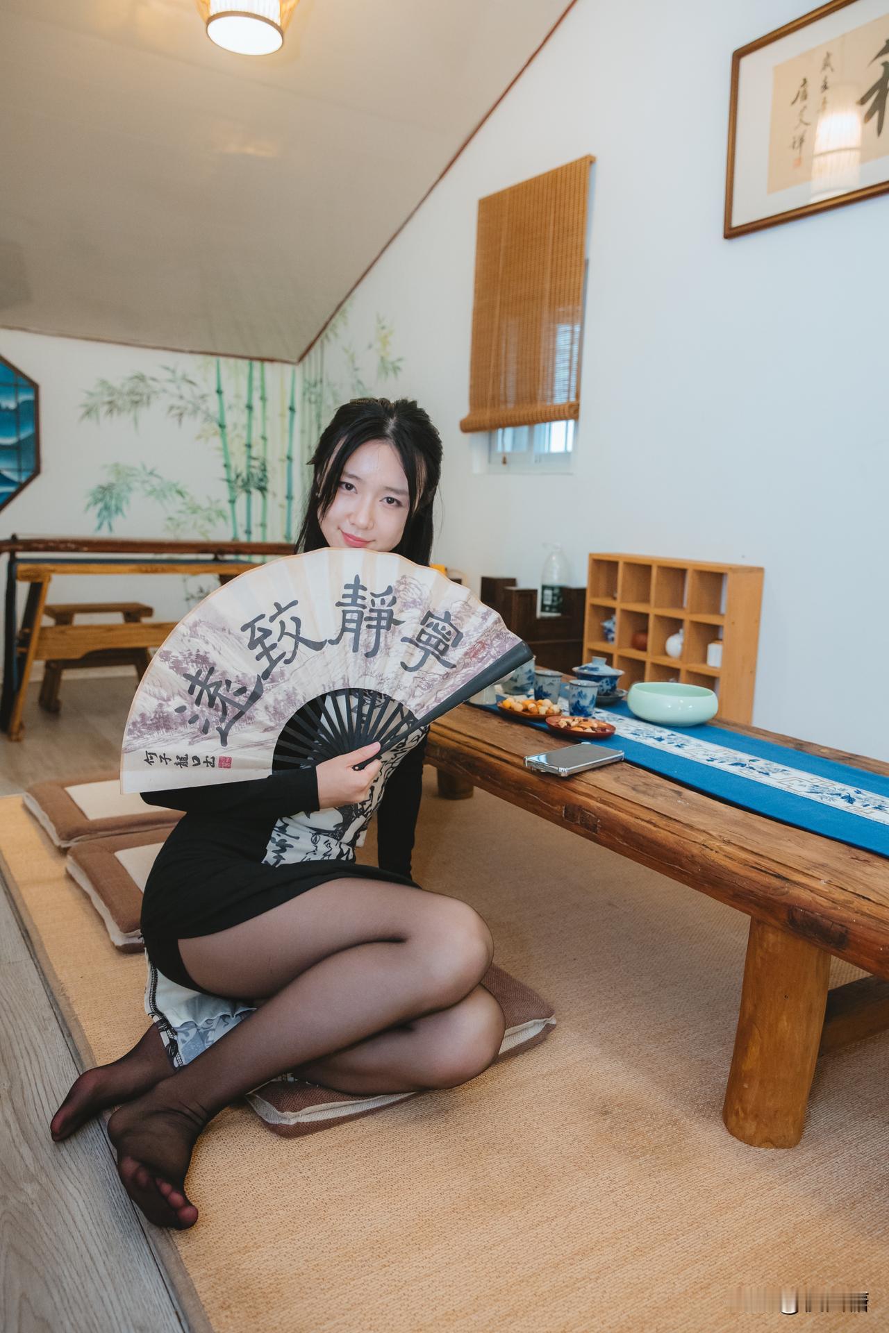 茶中静坐，沉浮自知。
深圳 探店 修身养性 国风