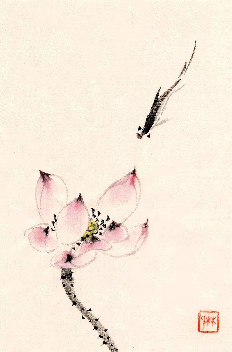 漫画家小林的水彩画作品
你在秋天也要可可爱爱（一）