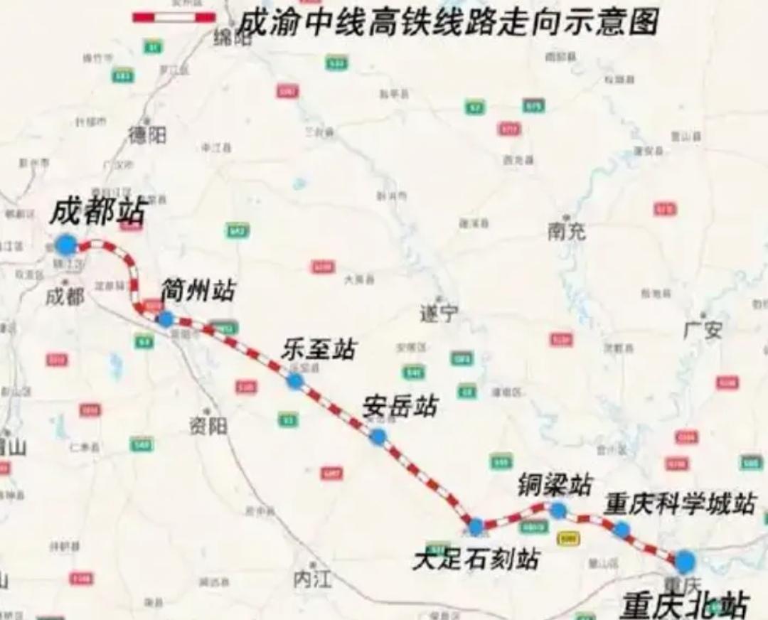 四条高铁，进度天差地别：渝昆全线隧道贯通，通车倒计时，重庆⇌昆明2.5小时；成渝