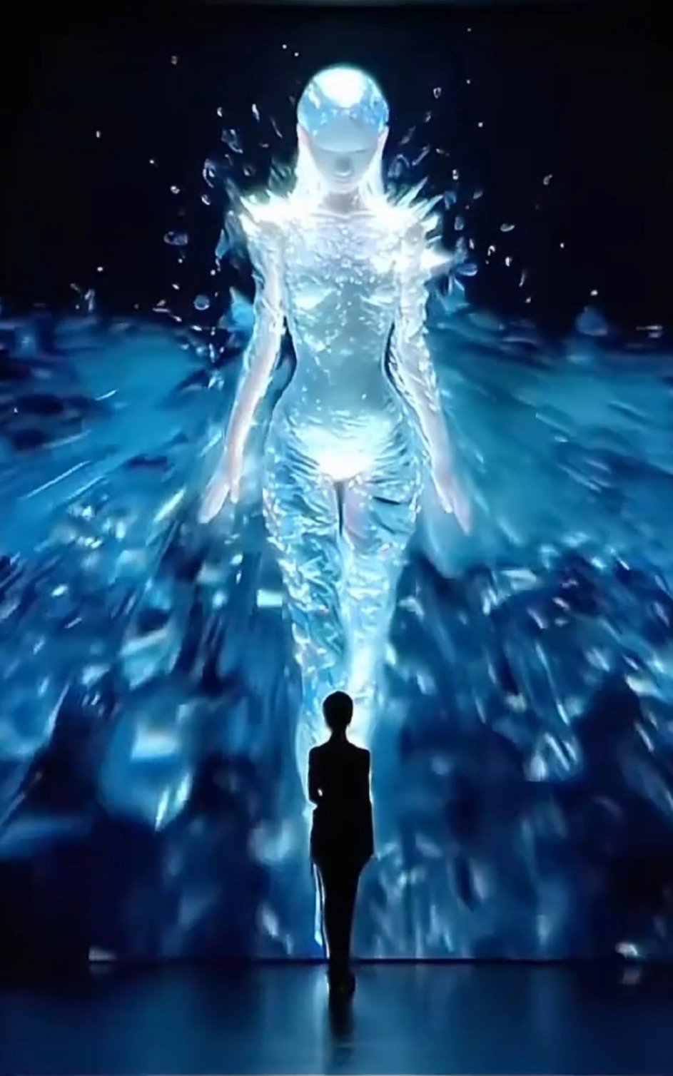 陈都灵建模身材建模脸 陈都灵这建模身材建模脸简直无敌！黑色剪影下身材比例绝佳，在